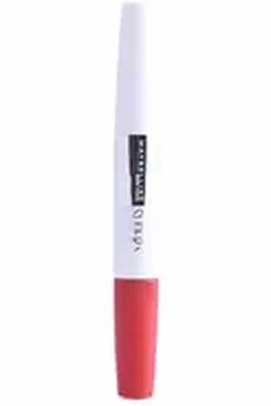 Maybelline NEW YORK Lippenstift Superstar 24 2-Step Liquid Lispstick Makeup 510 Red Passion bunt