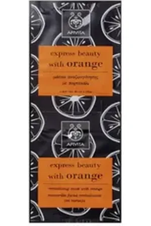 APIVITA Gesichtsmaske Revitalizing Mask With Orange 2x8ml