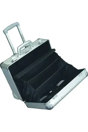 Alumaxx Reisetasche Business-Overnighttrolley Galaxy silber matt. silberfarben