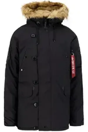 Alpha Industries Winterjacke Men - Cold Weather Jackets Explorer schwarz 3 XL