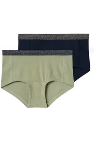 NAME IT Hipster NKFHIPSTER 2P (Sparpack, 2-St., 2 er Pack) formstabil grün 146/152