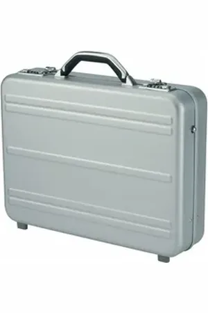 Alumaxx Pilotenkoffer Aktenkoffer MERCATO Aluminium silber