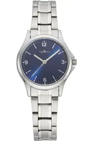 TEMPIC Quarzuhr, Armbanduhr, Damenuhr, analog, Edelstahlarmband silberfarben