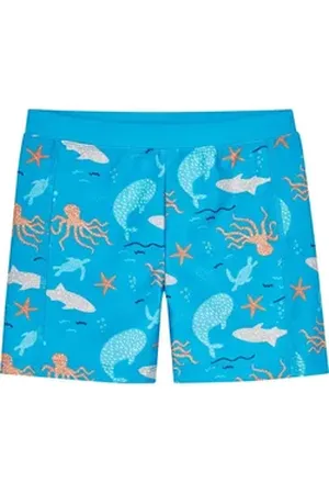 Playshoes Badeshorts UV-Schutz Badeshorts Meerestiere blau 74/80 - ca. 9-12 Monate