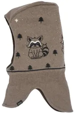 maximo Schlupfmütze im Waschbär-Design braun 51