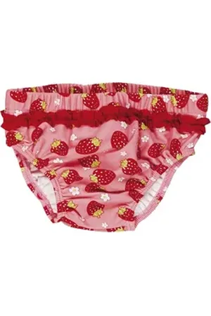Playshoes Badehose UV-Schutz Windelhose Erdbeeren rosa 74/80 - ca. 9-12 Monate