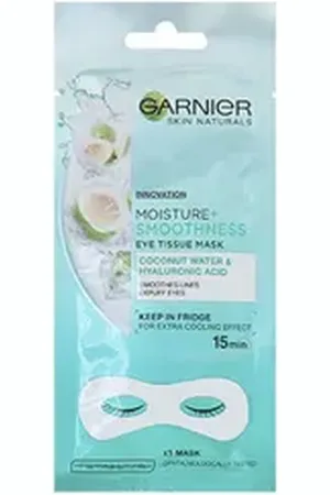 Garnier Körperpflegemittel Smoothing Eye Mask With Coconut Water And eye Tissue Mask 6 G