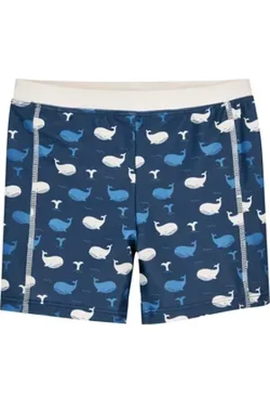 Playshoes Badeshorts UV-Schutz Badeshorts Wal blau 74/80 - ca. 9-12 Monate