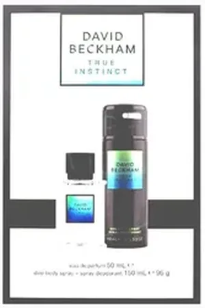 David beckham Eau de Parfum True Instinct Edp 50 ml Spray + Deodorant 150 ml, 2-tlg.