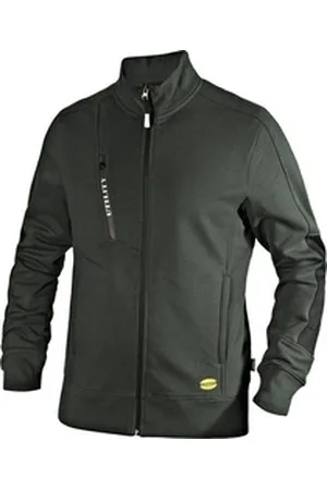 Diadora Utility Rundhalspullover Sweatshirt Fz Litework grün XXL