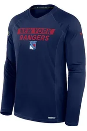 Fanatics Langarmshirt New York Rangers Authentic Pro RINK blau S