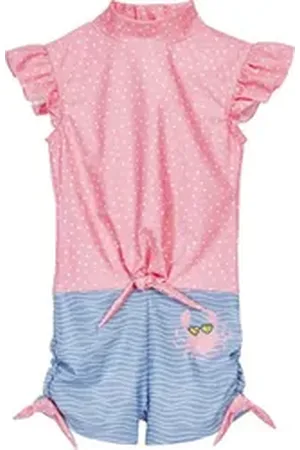 Playshoes Badehose UV-Schutz Einteiler Krebs blau 74/80 - ca. 9-12 Monate