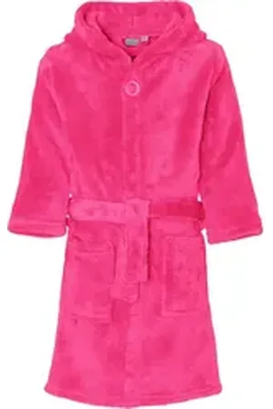 Playshoes Bademantel Fleece-Bademantel uni rosa 170/176