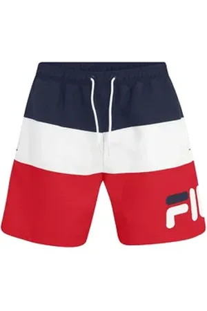 Fila Badeshorts Simbabwe Blocked Beach Shorts blau XL