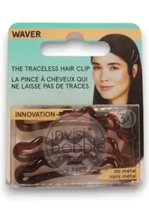 invisibobble Haarklammer Wellen Haarspange Pretty Dark 3 Stück
