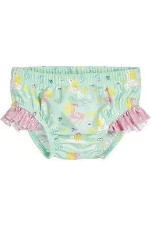 Playshoes Badehose UV-Schutz Windelhose Einhorn grün 86/92 - ca. 18-24 Monate