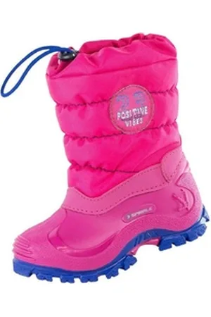 Spirale Eric Kinderstiefel gefüttert Winterstiefel rosa 29