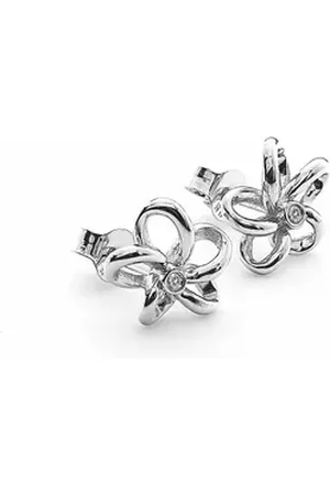 Diamond Paar Ohrstecker Paradise earrings Open Petal Stud DE248
