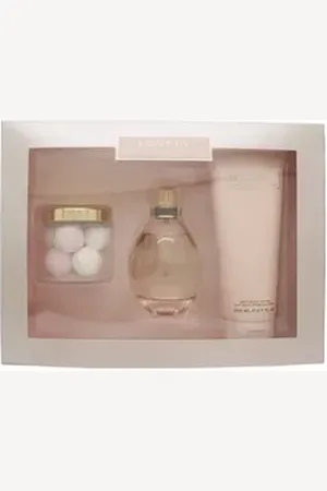 Sarah Jessica Parker Eau de Parfum Lovely Geschenkset 100ml EDP + 200ml Körperlotion + 100 g Badeperlen