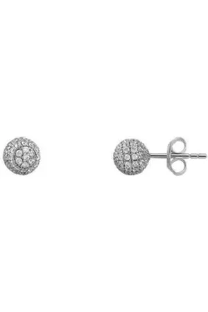 Xenox Paar Ohrstecker Ohrstecker Damen "Classic Circle" Silber XS6088
