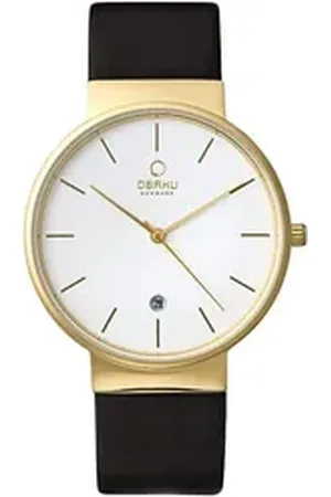 Obaku Luxusuhr Klar V153GDGWRB Herrenuhr