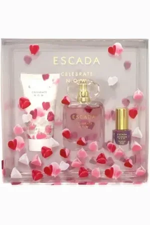 Dior ESCADA Eau de Parfum Escada Celebrate N.O.W 50ml EDP Spray + 100ml BL + 4,5ml Nagellack