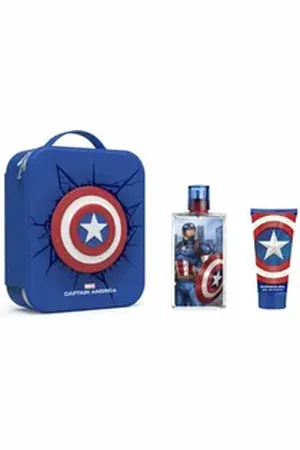 Marvel Eau de Toilette Captain America Eau De Toilette Spray 100ml Set 3 Artikel
