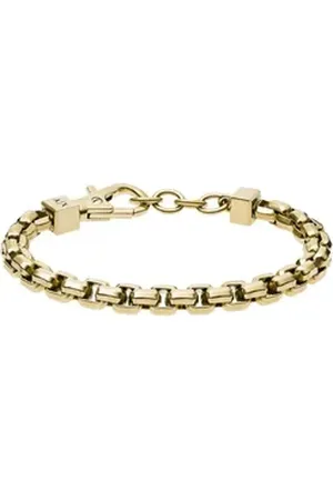Giorgio Armani Emporio Armani Armband Módní pánský pozlacený náramek AXG0046710