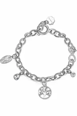 Brosway Kette mit Einhänger Elegant steel bracelet with Chakra pendants BHKB116