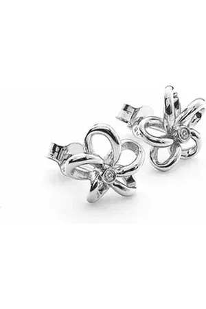 Diamond Paar Ohrstecker Paradise earrings Open Petal Stud DE248