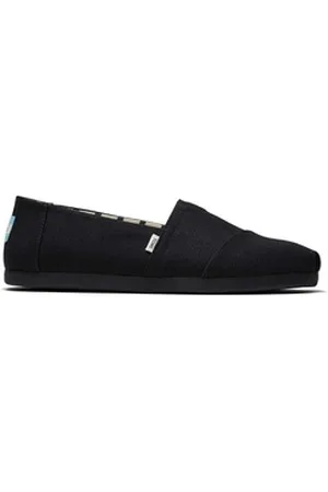 TOMS Schwarz auf Schwarz Alpargatas Espadrille 40,5