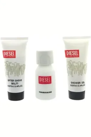 Diesel Eau de Toilette Plus Plus Masculine Set 75ml EDT Spray + 100ml SGl + 100ml ASB