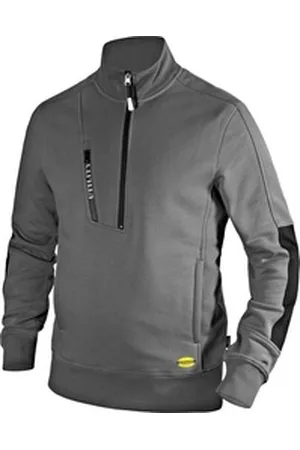 Diadora Utility Rundhalspullover Sweatshirt Hz Litework grau L