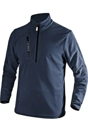 Diadora Utility Rundhalspullover Micropile Pocket Litework blau 3XL