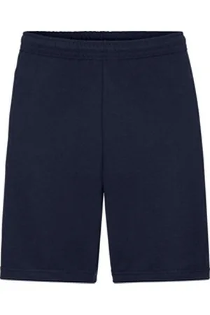 Fruit Of The Loom Homewearhose Unisex-Freizeithose, kurz Uni blau XXL