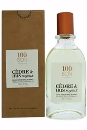 100 Bon TULIPÁN NEGRO Körperpflegeduft 100BON Cèdre & Iris Soyeux Nachfüllbar Eau de Parfum 50ml Spray
