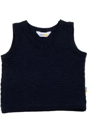 Joha Pullunder aus Merinowolle blau 98/104