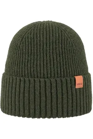 ARECO Strickmütze Beanie OLIV