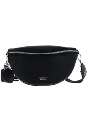 Seidenfelt Manufaktur Umhängetasche Beltbag schwarz