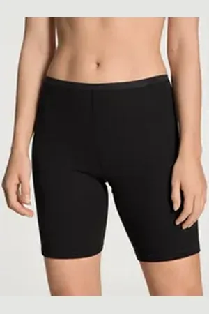 Calida Lange Unterhose Iconics mit natürlichem Glanz und glattem Griff schwarz XL (52/54)