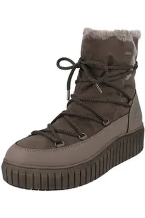 QS by s.Oliver Vegan Damen Schuhe warme Tex Stiefel 5-26436-43 Winterboots Reißverschluss grau 39 EU