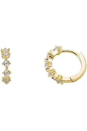 Xenox Paar Creolen Creolen Damen "Crush" goldfarben XS2039G