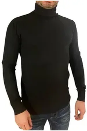Aaron Bane Rollkragenpullover Rollkragenpullover Slim-Fit Perfekte Sportliche Passform Langlebig schwarz S