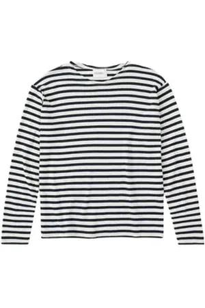 Closed Langarmshirt Gestreiftes Langarmshirt - Gerade blau XL