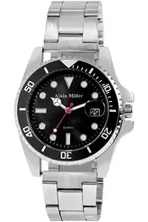 Alain Miller Quarzuhr 2800108 Herrenuhr mit Edelstahlarmband verschiedene