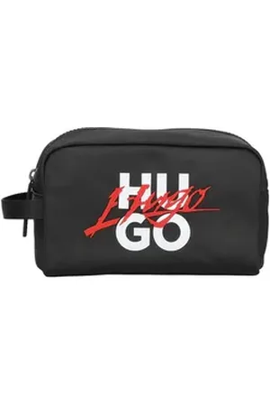 HUGO BOSS Kulturbeutel Handwritten 2.0 - Kulturbeutel 24 cm (black) schwarz