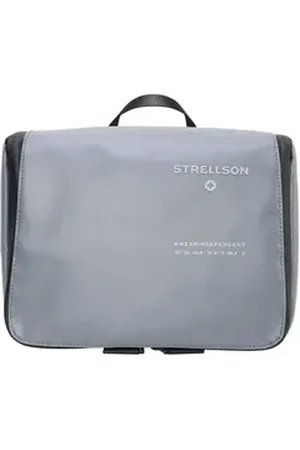 Strellson Kosmetiktasche Stockwell 2.0 Benny Washbag Lhz Herren Waschtasche (ein Stück, 1-tlg), Querformat grau