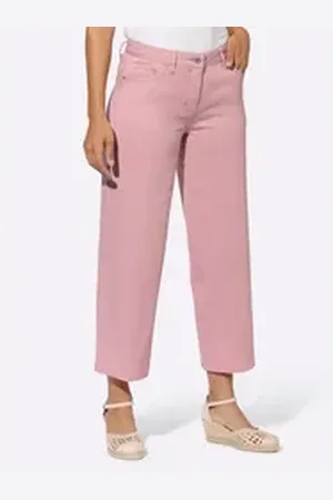 WITT WEIDEN Jeansshorts Culotte rosa 54