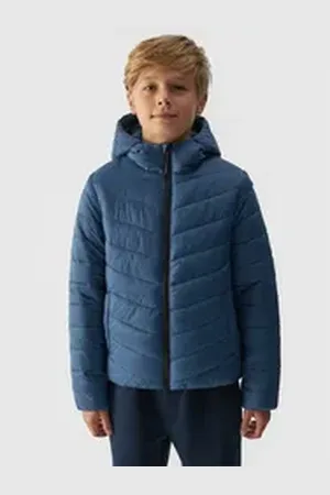 4F Steppjacke blau 158