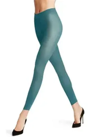 ESPRIT FALKE Feinstrumpfleggings Pure Matt 50 DEN (1 St) mit nachhaltigem Garn blau S-M